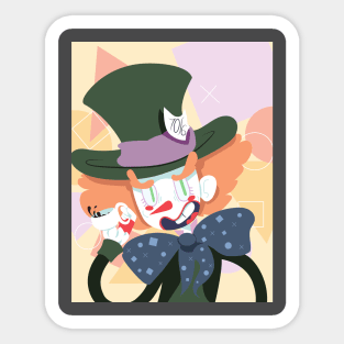 Mad Hatter Sticker